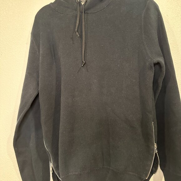 Sandro Paris Black Side-Zip Sweater – Size Small- Medium – 8/10 Condition - Picture 6 of 10